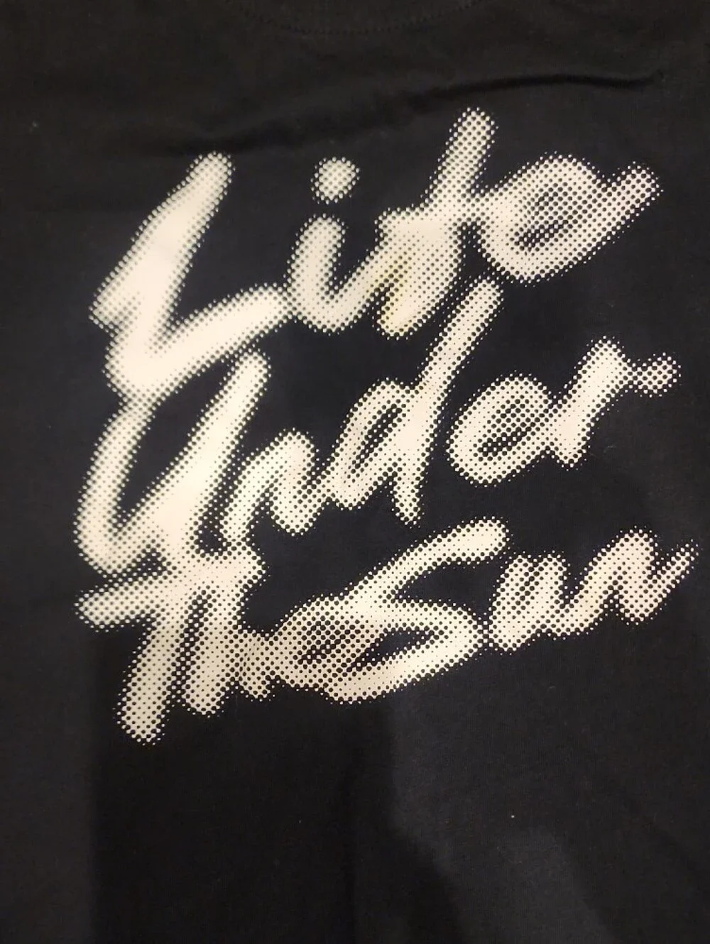 Little Bipsy Black Graphic 'Life Under The Sun' Tee